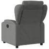 Sillón Reclinable De Masaje | Sillón De Salón | Silla Eléctrico Tela Gris Oscurocfw792572