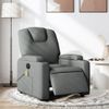 Sillón Reclinable De Masaje | Sillón De Salón | Silla Eléctrico Tela Gris Oscurocfw792576