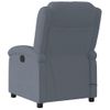 Sillón Reclinable De Masaje | Sillón De Salón | Silla Eléctrico Terciopelo Gris Oscurocfw792596