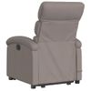 Sillón Reclinable De Masaje | Sillón De Salón | Silla Elevable Tela Gris Taupécfw792606