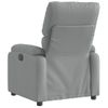 Sillón De Salón | Silla | Sillón Reclinable Eléctrico Tela Gris Clarocfw792713