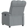 Sillón De Salón | Silla | Sillón Reclinable Eléctrico Tela Gris Clarocfw792714