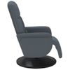 Sillón Reclinable Masaje | Sillón De Salón | Silla Con Reposapiés Terciopelo Gris Oscurocfw792835