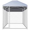 Perrera De Exterior | Jaula Para Perro | Parque Para Mascotas Con Toldo 382x192x225 Cm Cfw783758