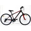 Bicicleta De Montaña Ruede 26" Umit Xr260 Negra/roja 7 Velocidades