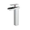 Universal De Grifería Gl11075 Niágara Grifo Monomando Lavabo Caño Cascada Cromo