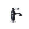 Universal De Grifería Gl11078 Neoclásico Grifo Monomando Lavabo Negro