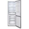 Infiniton Fgc-a192id - Frigorífico Combi, Alto 186cm, 300 Litros, Inox, No Frost, Luz Led, Lcd Touchcontrol, Clase A++/e