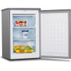 Infiniton Cv-a82i - Congelador Vertical, Inox, 80 Litros, 3 Cajones, Control De Temperatura, Puerta Reversible, Clase A++/e