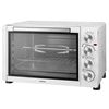 Infiniton Hsm-a45b – Horno Sobremesa, Blanco, 45l, 2000w, Convección, Función Asador, Rustidor, Doble Acristalamiento, Luz Interior, Temporizador 60 Min.