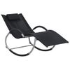 Tumbona De Jardín | Silla | Sillón Exterior Con Almohada Textileno Negro Cfw208191