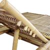 Tumbona De Jardín | Silla | Sillón Exterior Con Cojines Para 2 Personas Bambú Cfw714336