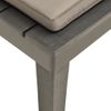 Tumbona De Jardín | Silla | Sillón Exterior De Jardin Con Cojín Plástico Gris Antracita Cfw470112