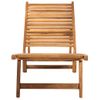 Tumbona De Jardín | Silla | Sillón Exterior De Madera Maciza De Teca Cfw955720