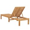 Tumbona De Jardín | Silla | Sillón Exterior De Madera Maciza De Teca Cfw951802