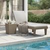 Tumbona De Jardín | Silla | Sillón Exterior Polipropileno Marrón Claro 155x58x83 Cm Cfw883151