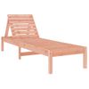 Pack 2 Uds Tumbonas De Jardín | Silla | Sillón Exterior Madera Maciza Douglas 199,5x60x74 Cm Cfw117517