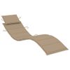 Pack 2 Uds Tumbonas De Jardín | Silla | Sillón Exterior Con Cojines Madera Maciza De Acacia Cfw430408