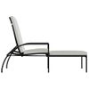 Pack 2 Uds Tumbonas De Jardín | Silla | Sillón Exterior Con Reposapiés Ratán Sintético Negro Cfw304663