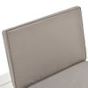 Pack 2 Uds Tumbonas De Jardín | Silla | Sillón Exterior Con Cojines Plástico Blanco Cfw794721