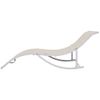 Pack 2 Uds Tumbonas De Jardín | Silla | Sillón Exterior Plegables Textilene Color Crema Cfw103394