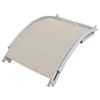 Pack 2 Uds Tumbonas De Jardín | Silla | Sillón Exterior Plegables Textilene Color Crema Cfw103394