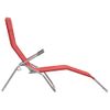 Pack 2 Uds Tumbonas De Jardín | Silla | Sillón Exterior Plegables Textilene Rojo Cfw497099