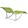 Pack 2 Uds Tumbonas De Jardín | Silla | Sillón Exterior Plegables Textilene Verde Cfw719833