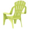 Pack 2 Uds Sillas De Jardín | Silla De Exterior | Sillón Niños Aspecto Madera Pp Verde 37x34x44cm Cfw599599