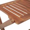 Pack 2 Uds Sillas Plegables De Jardín | Silla De Exterior | Sillón Madera Maciza De Acacia Cfw599908