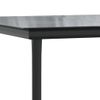 Mesa Comedor Jardín | Mesa De Exterior Acero Y Vidrio Templado Negro 160x80x74 Cm Cfw13521