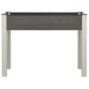 Mesa De Cultivo Para Jardín | Mesa De Exterior Wpc Gris 100x40x75 Cm Cfw23772