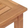 Mesa De Jardín | Mesa De Exterior De Madera Maciza De Teca 85x85x75 Cm Cfw53305