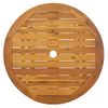 Mesa Plegable De Jardín | Mesa De Exterior De Madera Maciza De Acacia 70 Cm Cfw68260