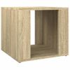 Mesita De Noche | Mesa Auxiliar | Mesilla Madera Contrachapada Roble Sonoma 41x40x36 Cm Cfw20923