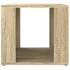 Mesita De Noche | Mesa Auxiliar | Mesilla Madera Contrachapada Roble Sonoma 41x40x36 Cm Cfw20923