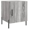 Mesita De Noche | Mesa Auxiliar | Mesilla Madera De Ingeniería Gris Sonoma 40x40x50 Cm Cfw56259