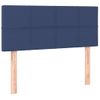 Cabecero Cama | Panel De Cabecera Con Led De Tela Azul 90x5x78/88 Cm Cfw607047