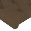 Cabecero Cama | Panel De Cabecera Con Orejas De Tela Gris Claro 147x16x118/128 Cm Cfw622000