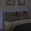 Cabecero De Cama | Panel De Cabecera Con Led Roble Sonoma 200x16,5x103,5 Cm Cfw221787