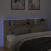 Cabecero De Cama | Panel De Cabecera Con Led Roble Sonoma 220x16,5x103,5 Cm Cfw586347