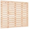 Cabecero De Cama De Pared | Panel De Cabecera Madera Maciza De Pino 126x3x91,5 Cm Cfw950340