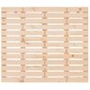 Cabecero De Cama De Pared | Panel De Cabecera Madera Maciza De Pino 126x3x91,5 Cm Cfw950340