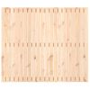 Cabecero De Cama De Pared | Panel De Cabecera Madera Maciza De Pino 127,5x3x110 Cm Cfw593009