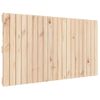 Cabecero De Cama De Pared | Panel De Cabecera Madera Maciza De Pino 127,5x3x60 Cm Cfw126997