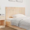 Cabecero De Cama De Pared | Panel De Cabecera Madera Maciza De Pino 127,5x3x60 Cm Cfw126997