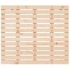 Cabecero De Cama De Pared | Panel De Cabecera Madera Maciza De Pino 146x3x91,5 Cm Cfw617138