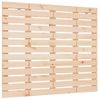 Cabecero De Cama De Pared | Panel De Cabecera Madera Maciza De Pino 81x3x91,5 Cm Cfw412598