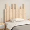 Cabecero De Cama De Pared | Panel De Cabecera Madera Maciza De Pino 95,5x3x80 Cm Cfw592043