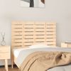 Cabecero De Cama De Pared | Panel De Cabecera Madera Maciza De Pino 96x3x63 Cm Cfw242780